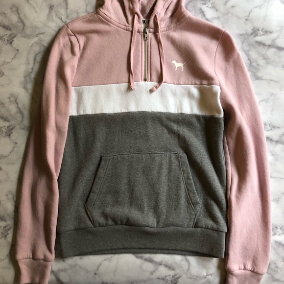 PINK Victoria's Secret Tops - Like New! Pink Victoria’s Secret Hoodie